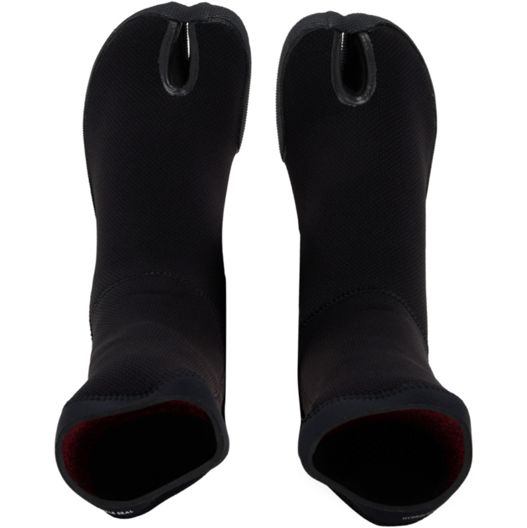 2026 Quiksilver Mens Highline 3mm Split Toe Sock Boot 25AW193504 - Black